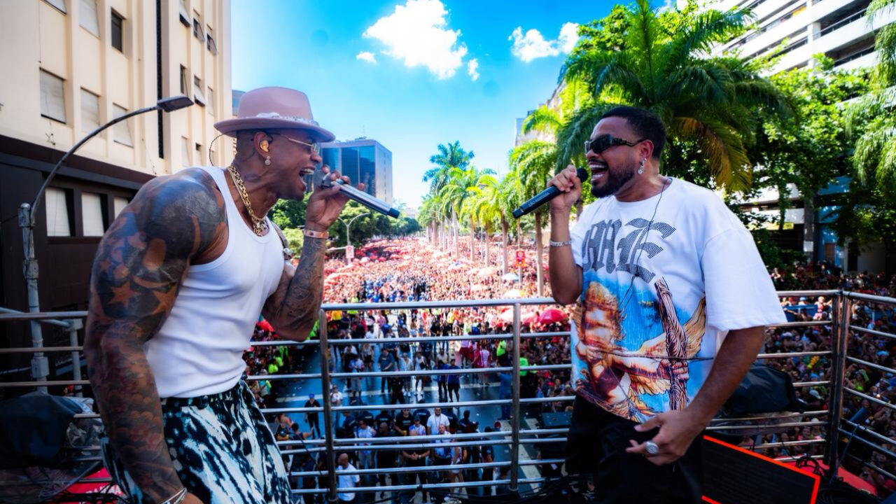 Yan leva o pagode a um dos maiores blocos do Carnaval do Rio ao lado de Léo Santana